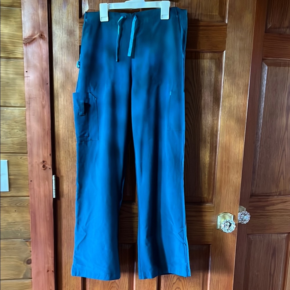 Carhartt Blue Cargo Pants with Relaxed Fit